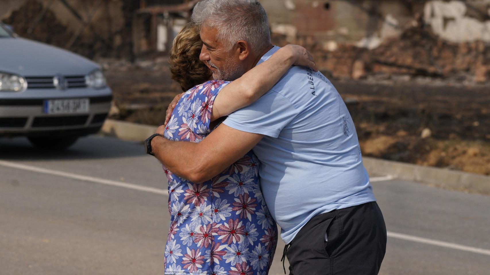 Las imágenes más desoladoras del incendio en Las Médulas
