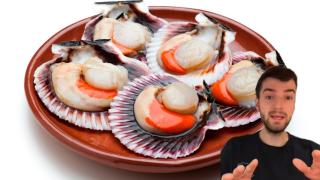 Arnau Subías, experto en pescados, en un montaje de El Español