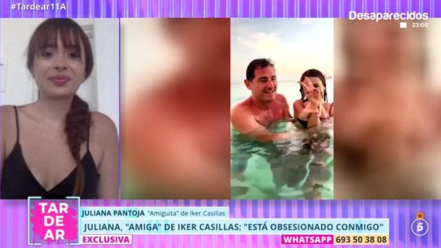 Juliana Pantoja, amiga de Iker Casillas.
