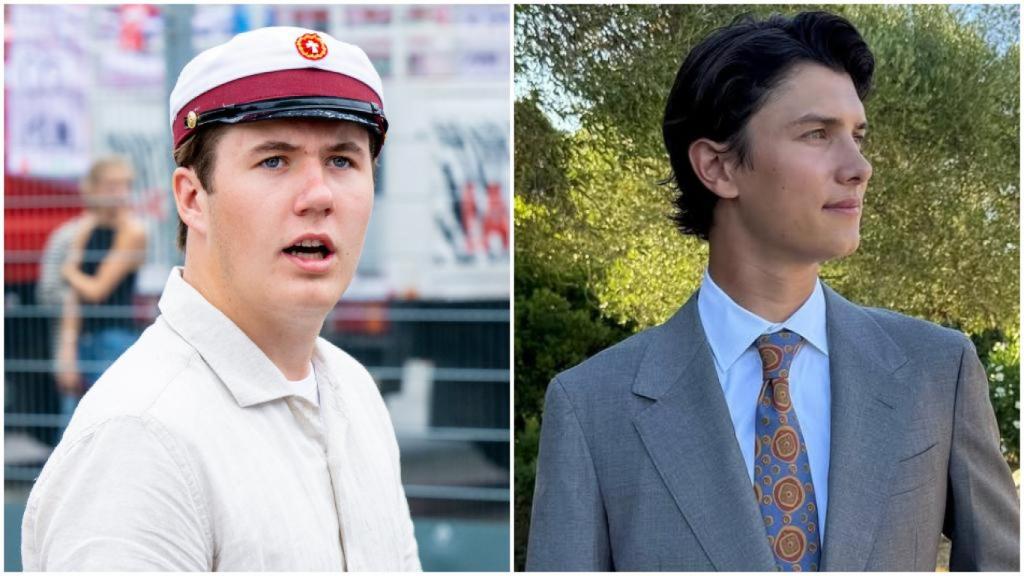 Christian y Nicolás de Dinamarca en un montaje de JALEOS.