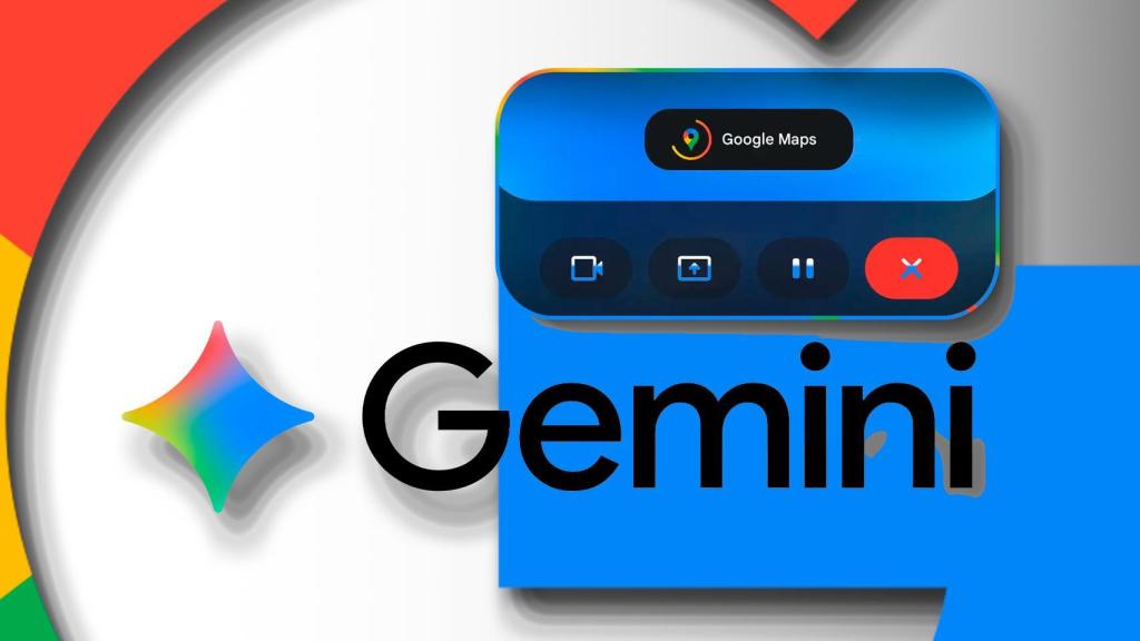 Fotomontaje inspirado en Gemini Live