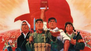 'Triple protección'. Cartel que llama a la defensa contra las armas nucleares, químicas y biológicas.