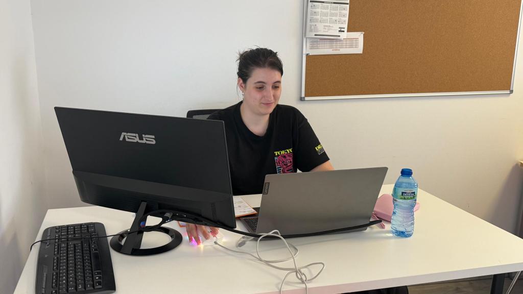 Aurora Cantero, estudiante de Química.