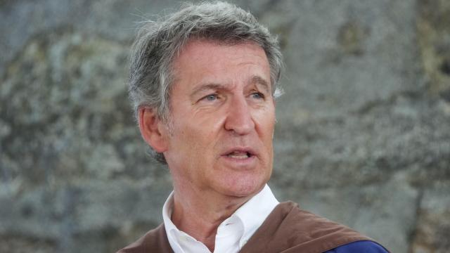 El líder del PP, Alberto Núñez Feijóo.