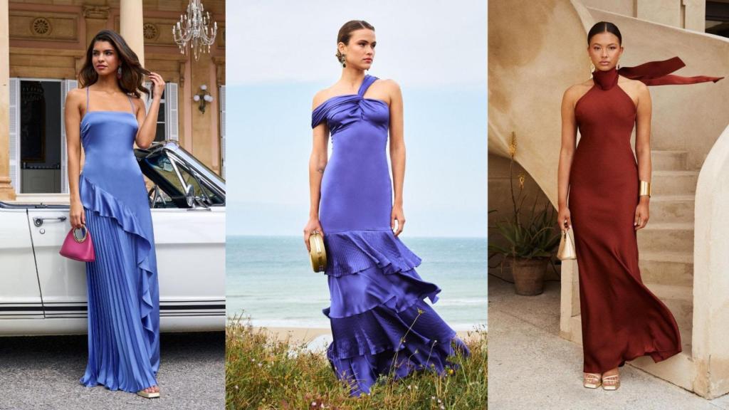 Vestidos Paola, Cala y Layla.