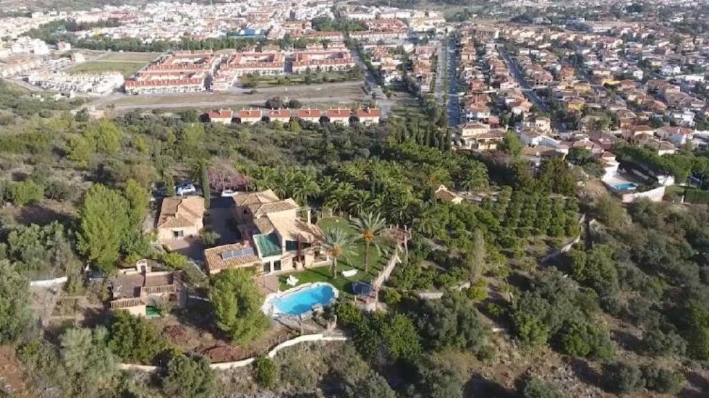 Vista actual de los terrenos sobre los que se plantea el glamping de lujo.