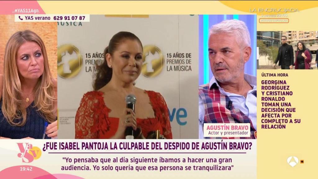 Agustín Bravo en 'Yas verano'.