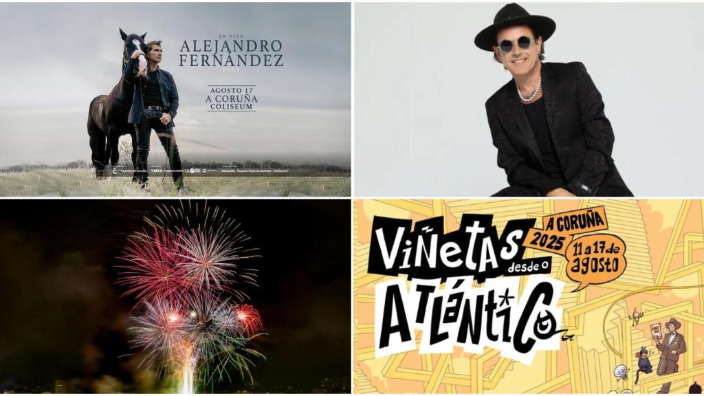 Todos las fiestas, conciertos y espectáculos que no te puedes perder este fin de semana en A Coruña