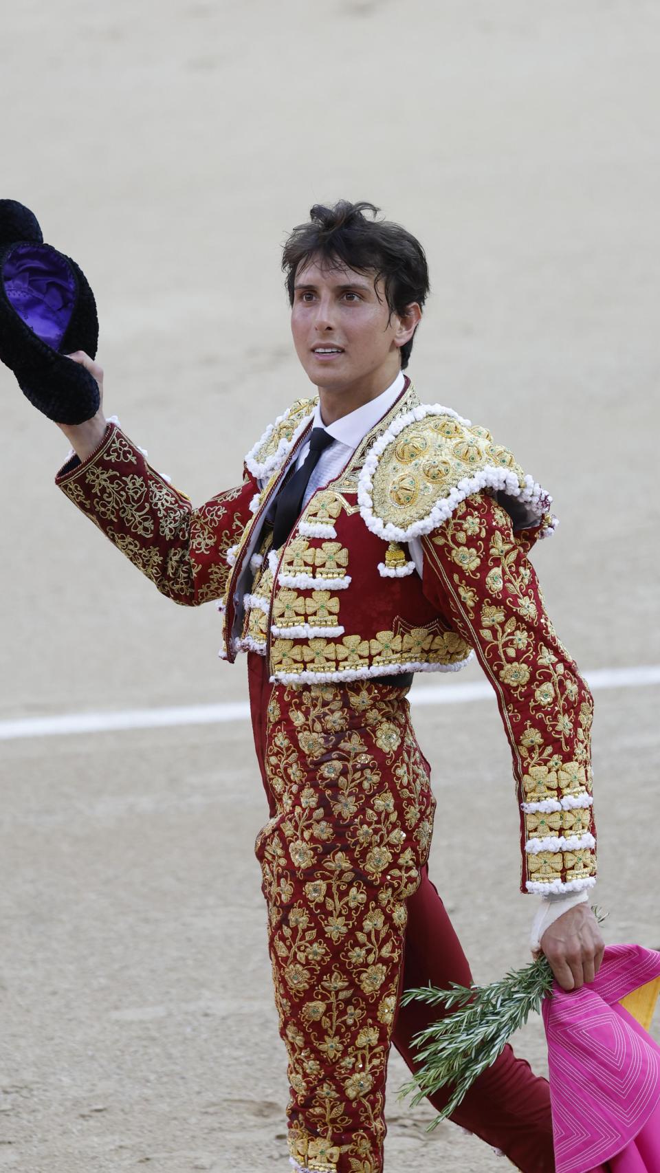Roca Rey, en una plaza de toros.