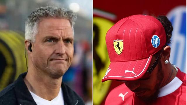 Ralf Schumacher y Lewis Hamilton.