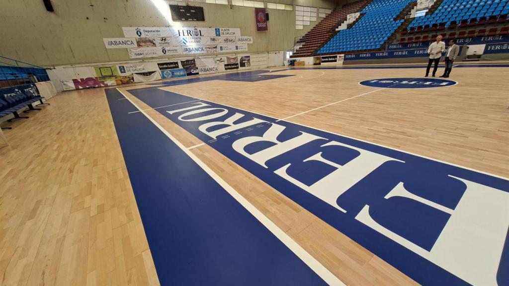 Mejoras en el Pabellón de A Malata, en Ferrol