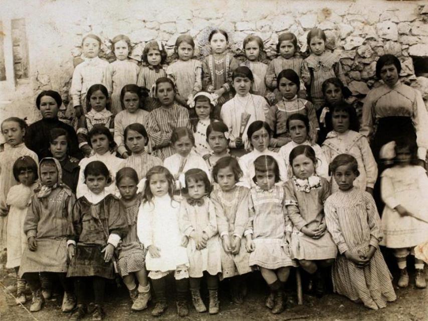 Niños de Anchuelo, en fecha indeterminada.