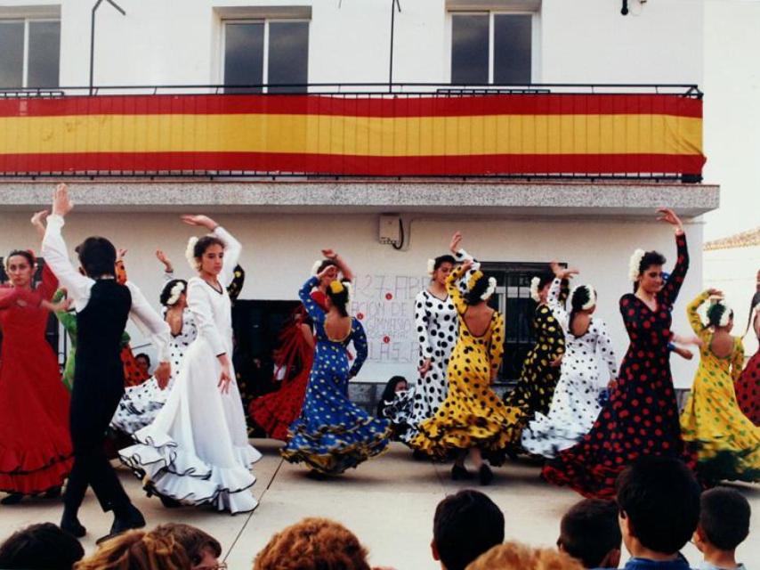Fiesta popular en Anchuelo, fecha indeterminada.