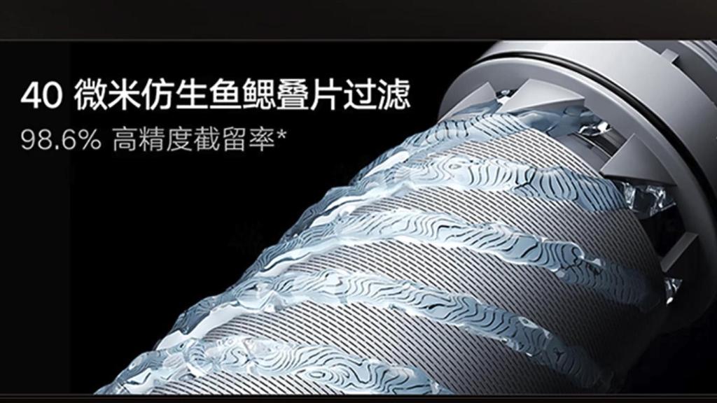 Sistema de autolimpieza accionado por agua.