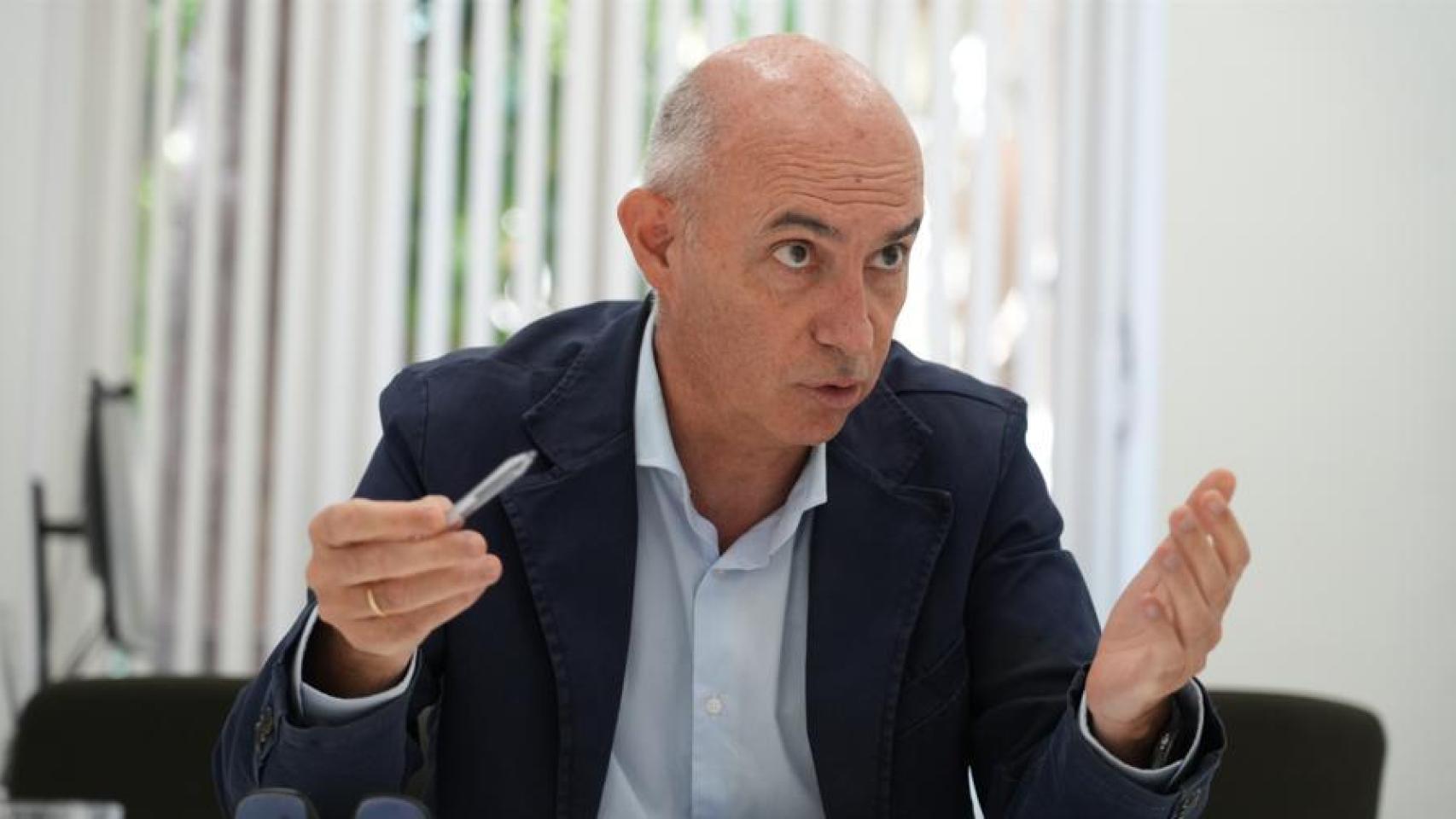 José Gosálbez, portavoz de Vox en Valencia. Eduardo Manzana