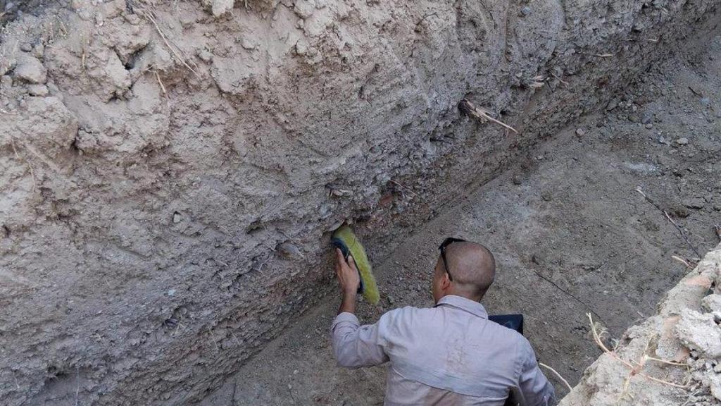 Trabajos del Plan Cuatrienal de Exhumaciones. Foto: ministro Ángel Víctor Torres.
