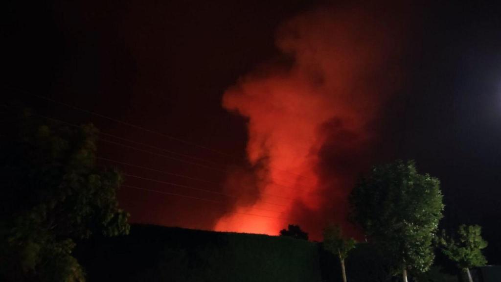 Incendio de Tres Cantos.