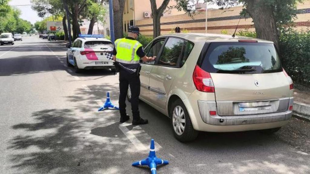 Intervención de la Policía Local de Daimiel. Foto: Ayuntamiento.