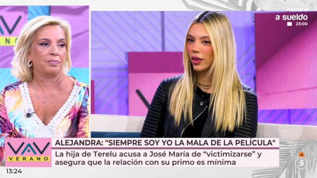 Carmen Borrego responde a Alejandra Rubio.