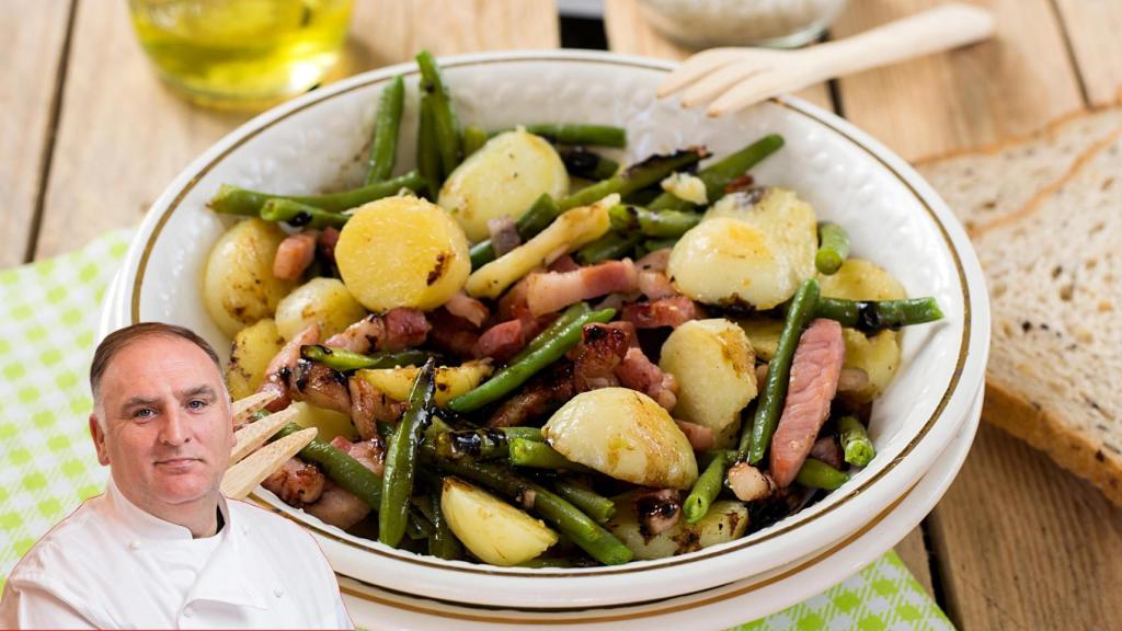 El chef José Andrés en un montaje de El Español