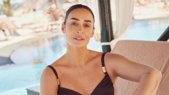 Vicky Martín Berrocal, en bikini.