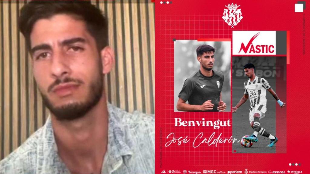 Imagen de José Calderón en 'El Chiringuito' y el anuncio de su fichaje por el Gimnastic.