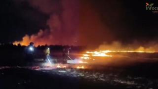 Incendio en Calera y Chozas (Toledo).