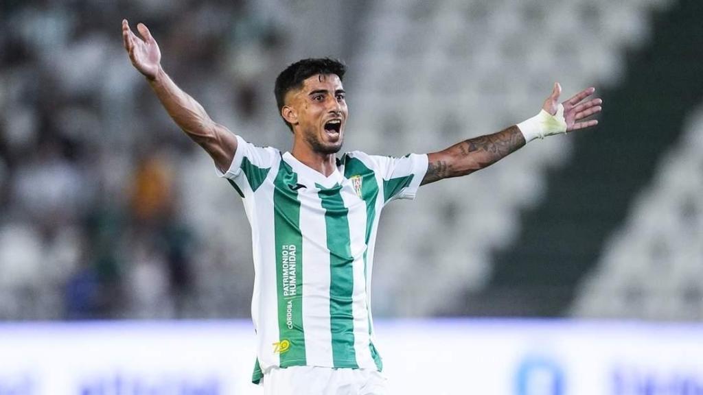 José Manuel Calderón, durante un partido con el Córdoba.