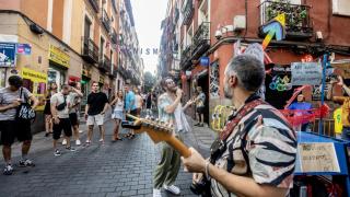 La joven ha disfrutado de las fiestas de agosto.