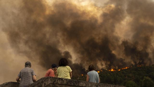 Incendio en Ourense.