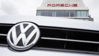 Logos de Porsche y Volkswagen
