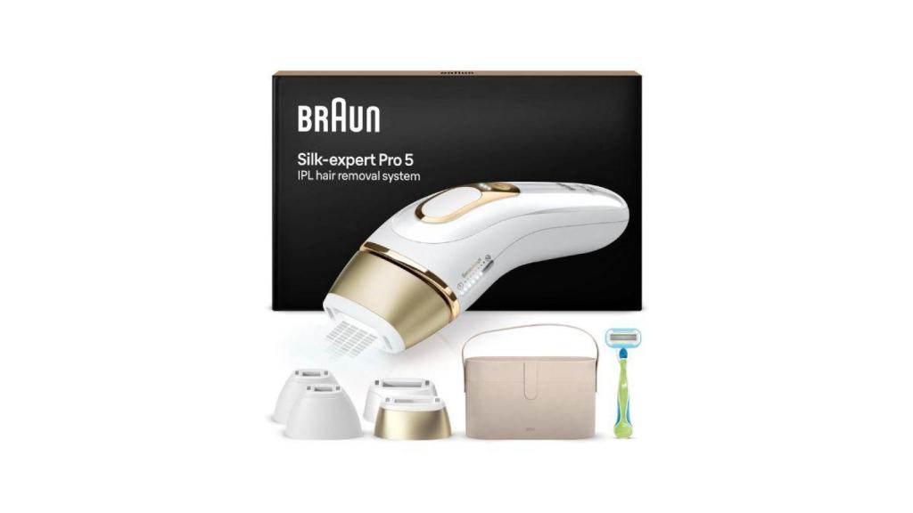 depiladora de luz pulsada Braun Silk-expert Pro