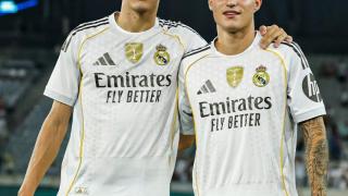 Roberto Martín tras el partido.