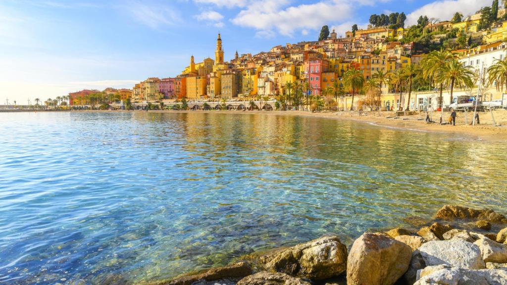 Menton, en Francia.