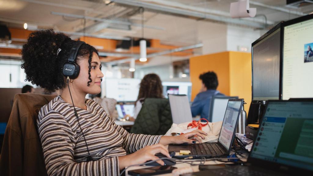 En el puesto de trabajo