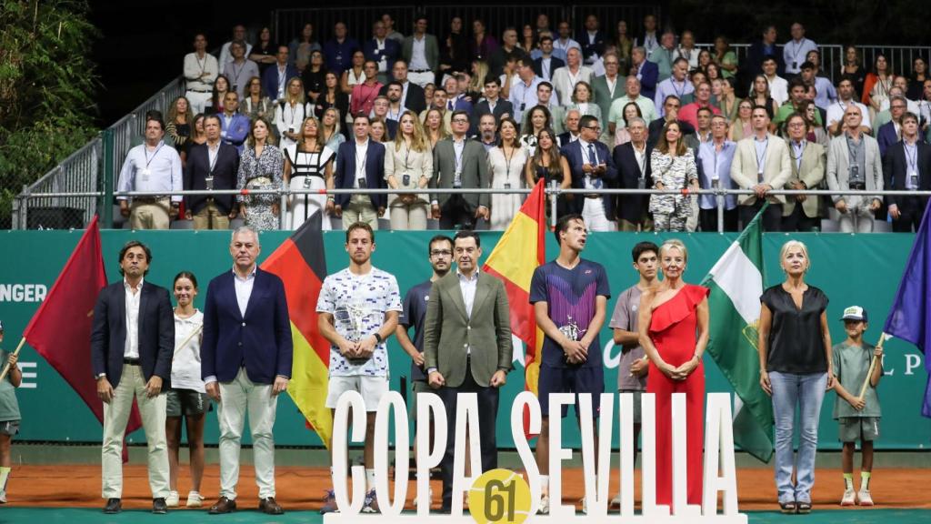 La Copa Sevilla de Tenis durante la pasada edición