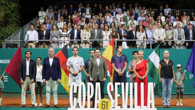 La Copa Sevilla de Tenis durante la pasada edición