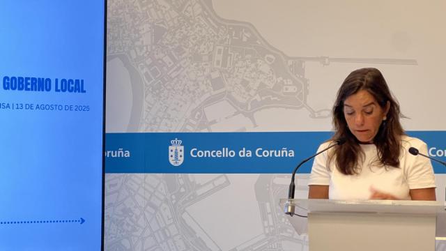 Ines Rey, alcaldesa de A Coruña.