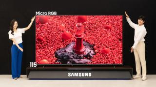 Televisor Micro RGB de Samsung.