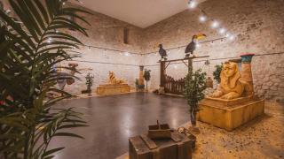 Imagen de la exposición 'Secretos de Egipto en el Alcázar' en Medina de Pomar