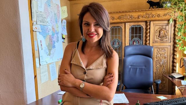 Marina Sevilla, directora general de Administración Local, en su despacho.