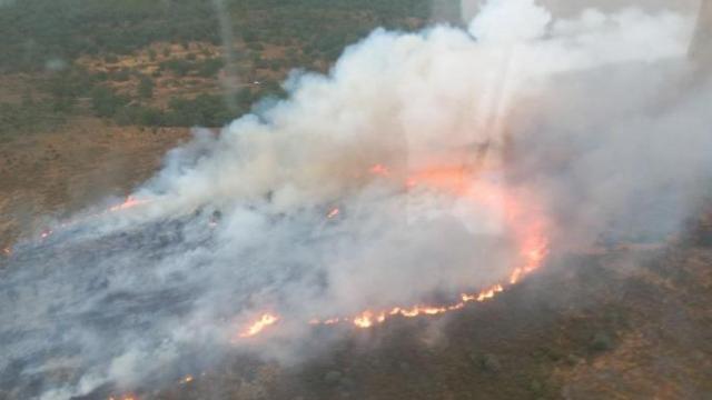 Incendio en La Bastida