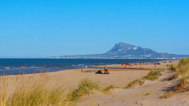 La playa de Oliva, en una imagen de archivo. CV