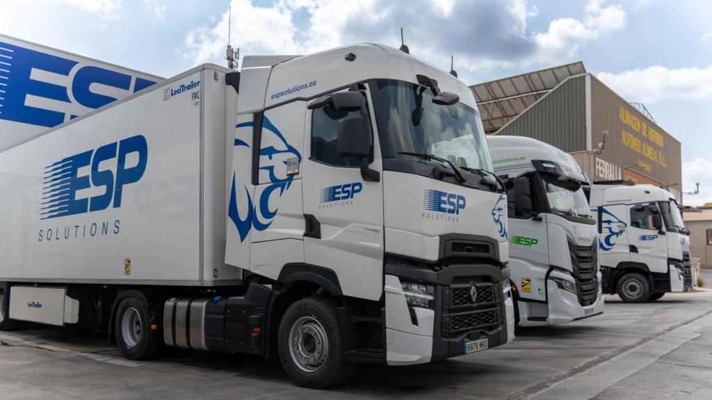 Camiones de ESP Solutions Group.
