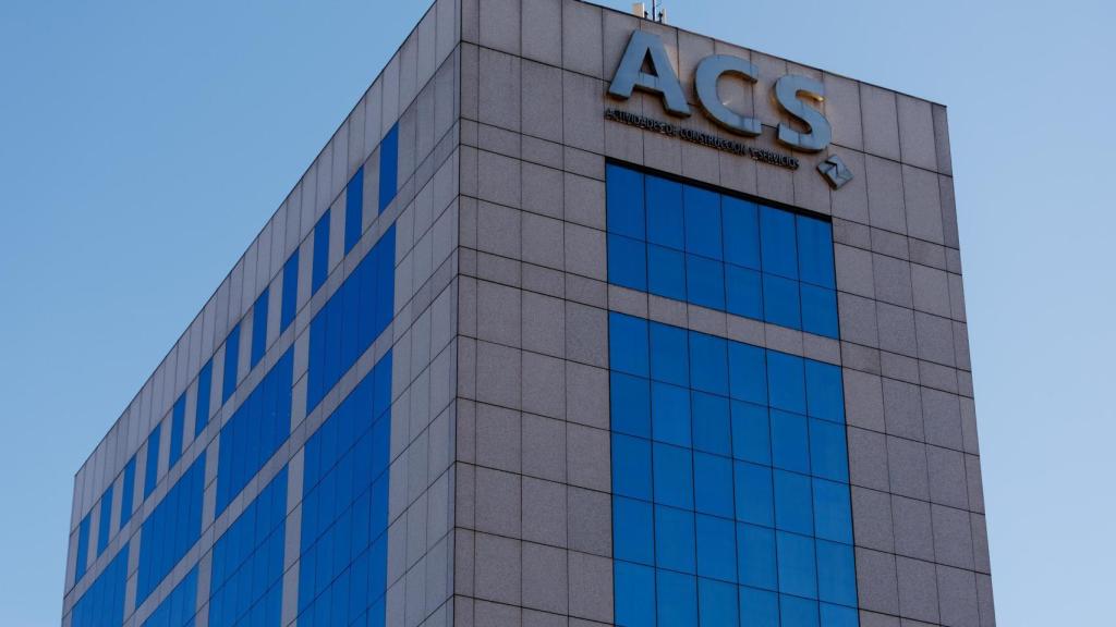 Fachada de la sede de ACS.