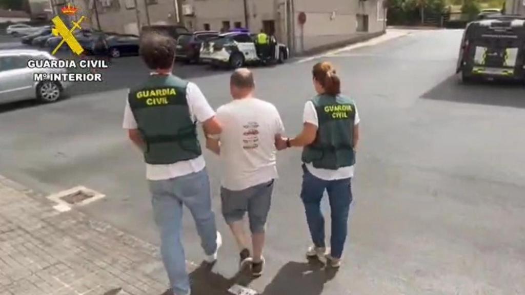 La detención del acusado de agredir sexualmente a mujeres en Celanova.