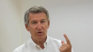El líder del PP, Alberto Núñez Feijóo.