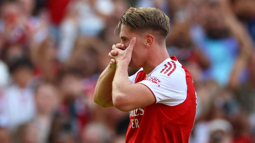 El nuevo delantero del Arsenal, Viktor Gyokeres.