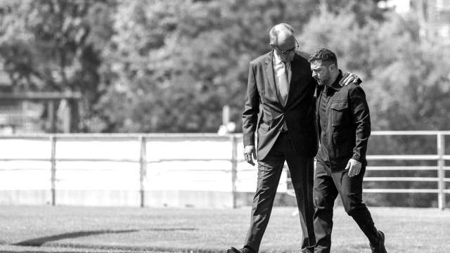 El canciller alemán, Friedrich Merz, recibe este miércoles en la Cancillería Federal al presidente ucraniano, Volodímir Zelenski.