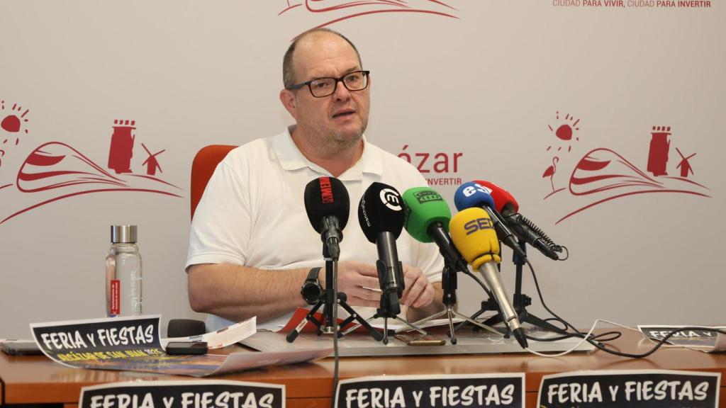 Javier Castellanos, concejal de Festejos de Alcázar de San Juan.